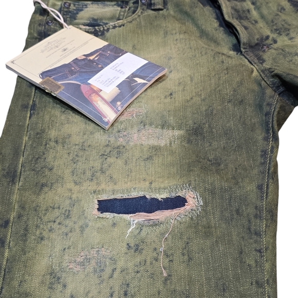 PRPS BARRACUDA RIPPED WASHED SHORT JEAN Size 32 Mens - Picture 8 of 8